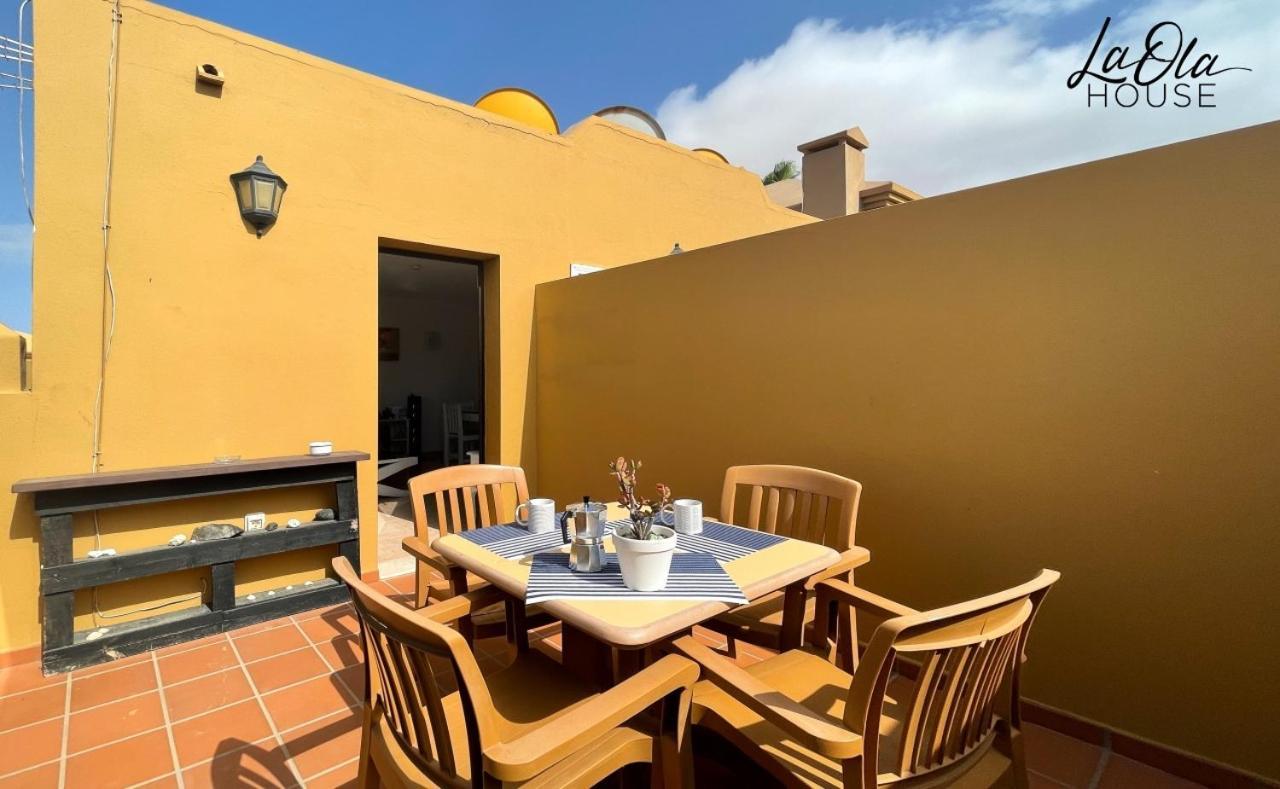 La Ola House Precioso Apartamento Con Piscina Corralejo Kültér fotó